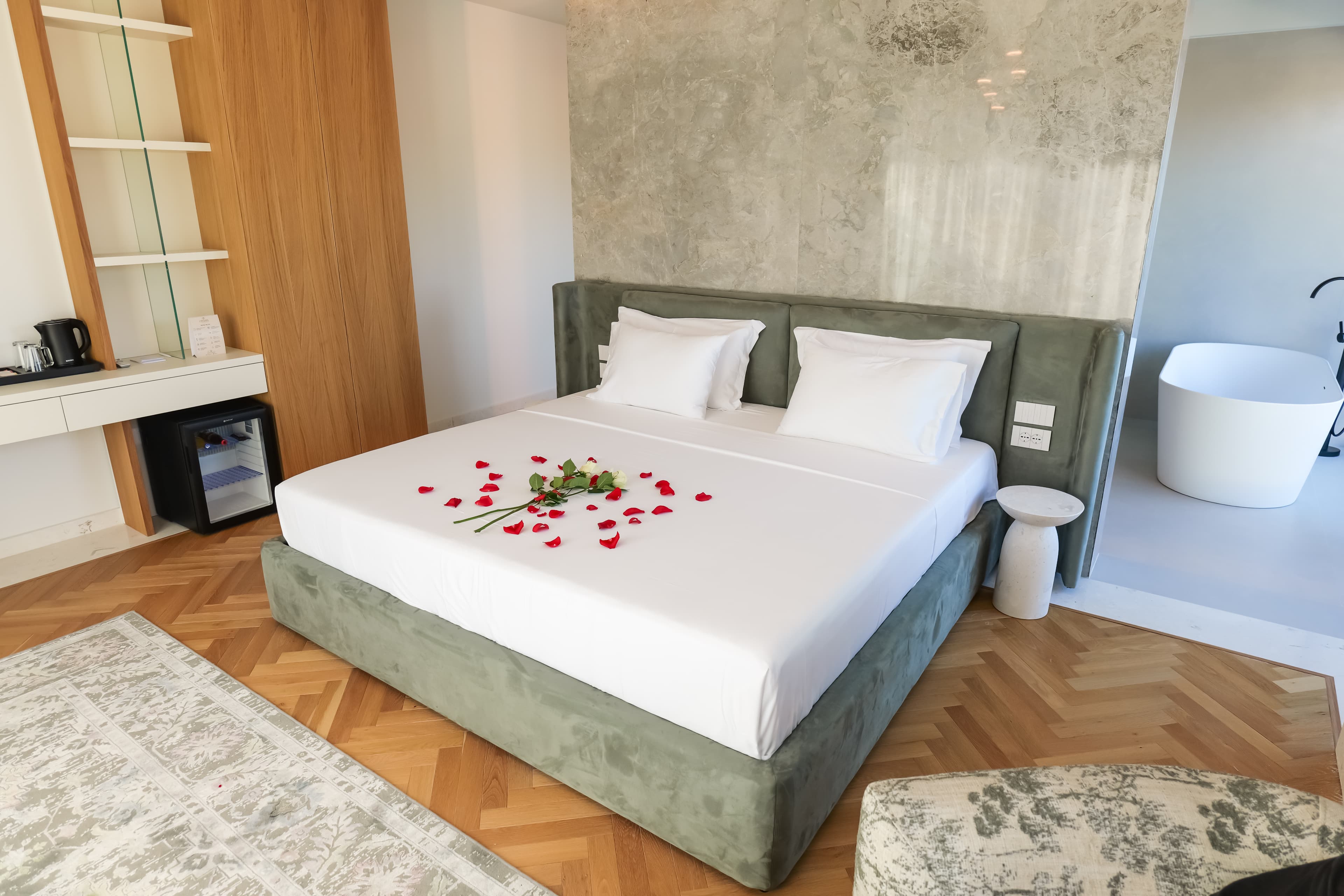 Citadel Heritage guest room and social interior details